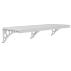 Prateleira Multiuso Branca Com Suporte | 80x30cm | Astra